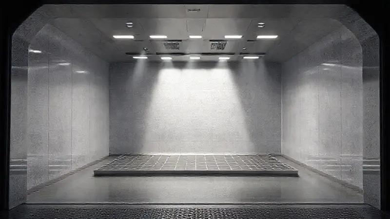 Render 3D mostrando o interior espaçoso de um forno, ilustrando a capacidade e o tamanho.