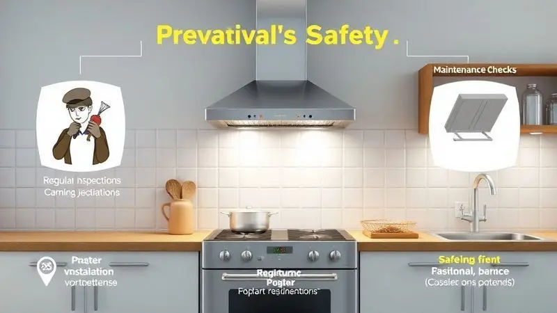 Medidas preventivas e práticas de segurança para evitar vazamentos de gás na cozinha
